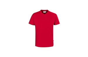 HAKRO V-Shirt Classic - rot