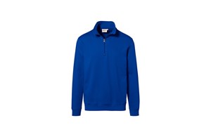 HAKRO Zip-Sweatshirt Premium - royalblau