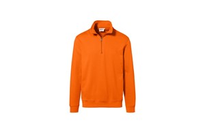 HAKRO Zip-Sweatshirt Premium - orange