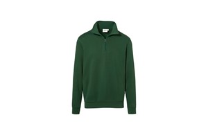 HAKRO Zip-Sweatshirt Premium - tanne