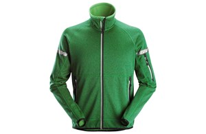 SNICKERS - AllroundWork 37.5® Fleece Jacke - apfelgrün