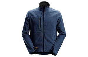 SNICKERS - AllroundWork POLARTEC Fleece Jacke - navy-schw