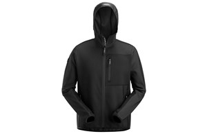 SNICKERS - FlexiWork Midlayer Kapuzenjacke RV - schwarz