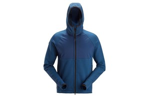 Snickers - FlexiWork Full-Zip Midlayer Hoodie #8405 - dunkelblau