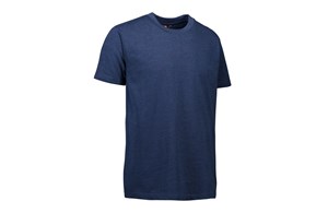 Obenauf T-Shirt (Robust) "Der Dachdecker", blau meliert