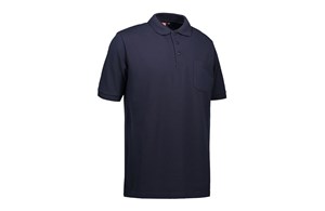 ID® - PRO Wear Herren Poloshirt | Tasche, Navy