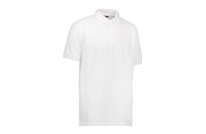 ID® - PRO Wear Herren Poloshirt | ohne Tasche, Weiss