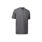 ID® - PRO Wear Herren Poloshirt | ohne Tasche, Silber grau