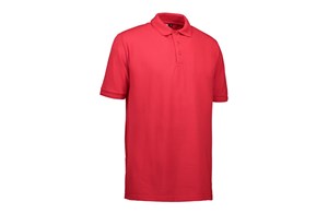 ID® - PRO Wear Herren Poloshirt | ohne Tasche, Rot
