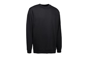 ID® - PRO Wear klassisches Sweatshirt, Schwarz