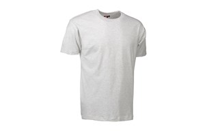 ID® - T-TIME® Herren T-Shirt, Hellgrau meliert